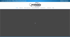 Desktop Screenshot of optimizedinspections.com